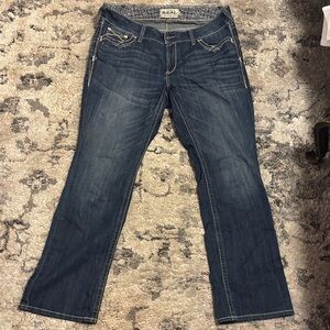 Ariat Women's Dark Blue Boot Cut Jeans